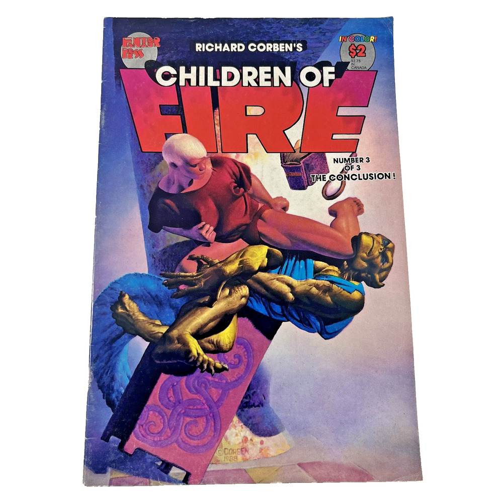 Children of Fire #3 1988 Fantagraphics Richard Corben Comic Book